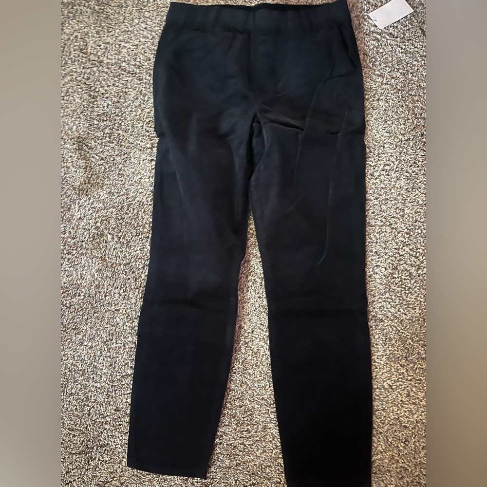 JUICY COUTURE Black Corduroy California Skinny Pull on pants NWT Size 12